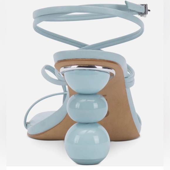 I.N.C. Round heel strap sandals in baby blue - Picture 10 of 10